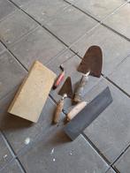 Stukadoors gereedschap, Ophalen, Gebruikt