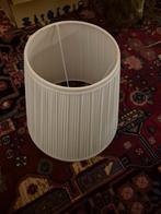 Witte lampenkap, geplooid ikea, 25 tot 50 cm, Rond, Ophalen of Verzenden, Zo goed als nieuw