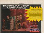 Retro reclame 1985 Masters of the Universe kasteel Grayskull, Verzenden, Overige typen