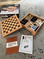 7 in 1 spellendoos oa schaken en backgammon, Nieuw, Ophalen of Verzenden