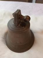 Antieke bronzen bel 11cm hoog., Ophalen of Verzenden