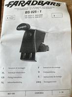Voetenset dakdragers VW Golf 5 of 6, Auto diversen, Dakdragers, Ophalen, Gebruikt