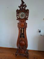 Antieke Staande Klok - Houten Kast, Gewicht Aangedreven, Antiek en Kunst, Antiek | Klokken, Ophalen