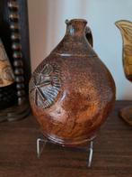 Oude wijwater kruik Terraco de draak 18 cm, Antiek en Kunst, Ophalen of Verzenden