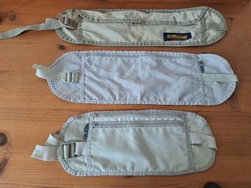 Moneybelts 3 stuks beschikbaar voor biedingen