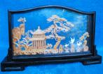 Mooi Chinees handgesneden kurk diarama - Hout, kurk glas, Antiek en Kunst, Kunst | Niet-Westerse kunst, Ophalen
