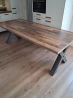 eettafel Formula 240 x 100 cm, lamulux blad, x poten, Huis en Inrichting, Ophalen, Gebruikt, 200 cm of meer, 50 tot 100 cm