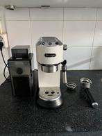 DeLonghi Dedica koffiemachine + bonenmaler, Witgoed en Apparatuur, Koffiezetapparaten, Ophalen of Verzenden, Zo goed als nieuw
