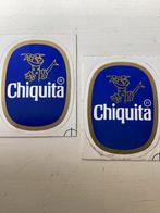 2 stickers Chiquita logo, Verzenden, Zo goed als nieuw, Merk