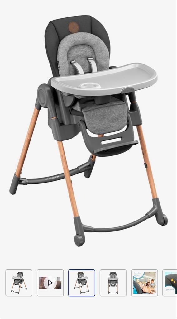 Maxi Cosi Verstelbare Eetstoel, Kinderen en Baby's, Kinderstoelen, Gebruikt, Meegroeistoel, Afneembaar eetblad, Ophalen