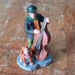Lemax Kerstdorp Figuur - Cellist met Hond, Ophalen of Verzenden