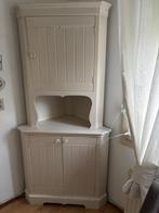 Antieke hoekkast wit, Antiek en Kunst, Ophalen