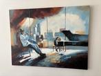 Trumpet player van Willem Haenraets, met bijbehorend boek, Ophalen, Zo goed als nieuw