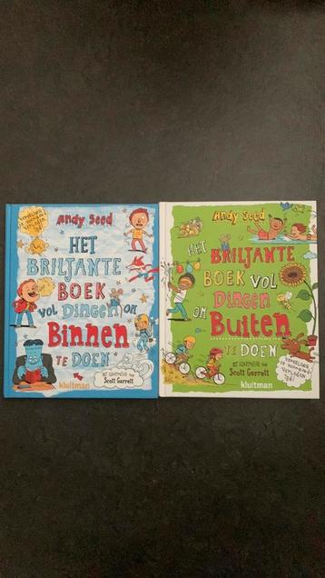 2x Briljante boek binnen en buiten, Andy Seed beschikbaar voor biedingen