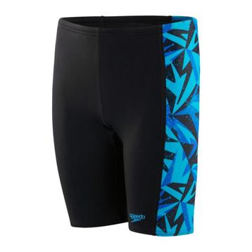 Nieuwe Speedo Junior Hyperboom Jammer voor Boys Black / Blue beschikbaar voor biedingen
