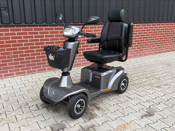 Sterling s700 scootmobiel grijs, Diversen, Brommobielen en Scootmobielen, Zo goed als nieuw, Sterling, 11 t/m 15 km/u, Ophalen of Verzenden