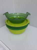 Tupperware MicroGourmet + extra inzet schaal, Huis en Inrichting, Keuken | Tupperware, Ophalen of Verzenden, Nieuw, Groen, Bak of Kom