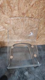 Ikea Eetkamerstoel - Transparant Design, Huis en Inrichting, Ophalen, Gebruikt, Overige kleuren, Metaal