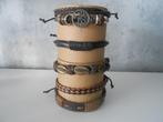 5 lederen armbanden, Ophalen, Nieuw, Leer
