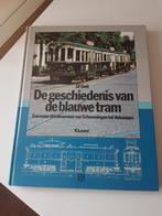 De geschiedenis van de blauwe tram - J.E. Smit, Ophalen of Verzenden, Zo goed als nieuw, Trein, Boek of Tijdschrift