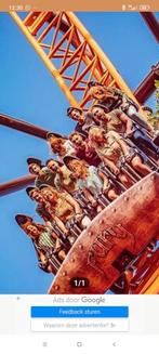 2 kaarten voor pretpark Bobbejaanland in België per stuk, Twee personen, Ticket of Toegangskaart