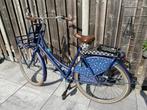 Blauwe Cortina damesfiets - Speciale Editie - transportfiets, Fietsen en Brommers, Fietsen | Dames | Damesfietsen, Ophalen, Gebruikt