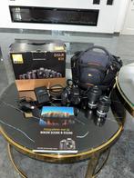 Nikon D3300 met 2 extra lenzen, Ophalen of Verzenden, Zo goed als nieuw, Nikon