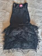 Feestjurk met strik en tutu, Kinderen en Baby's, Kinderkleding | Maat 116, Ophalen of Verzenden, Zo goed als nieuw, Meisje, Jurk of Rok