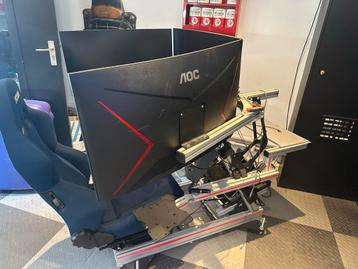 Complete Racesim Set - Fanatec DD1, 3 Schermen beschikbaar voor biedingen