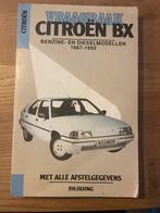 Vraagbaak Citroën BX modellen 1987-1992, Ophalen of Verzenden