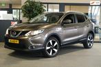 Nissan Qashqai 1.2 N-Connecta Pano 360cam trekhaak Navi, Auto's, Nissan, Stof, Gebruikt, 4 cilinders, Bruin