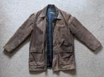 Leren Suede Jas - Merk: Trapper (Original Leatherwear), Bruin, Maat 48/50 (M), Ophalen of Verzenden, Gedragen