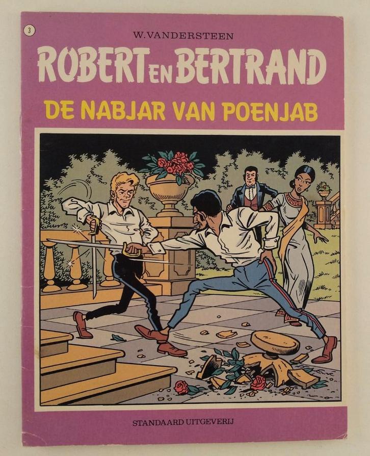 Vandersteen, W. - Robert en Bertrand 3 De Nabjar van Poenjab, Boeken, Stripboeken, Gelezen, Eén stripboek, Ophalen of Verzenden