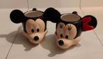 Mickey & Minnie Mouse Mokken Set, Ophalen of Verzenden, Zo goed als nieuw