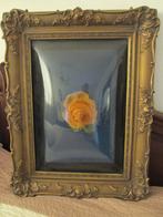 ZEER GROTE/ PRACHTIGE / BOLGLAS LIJST, Ophalen of Verzenden