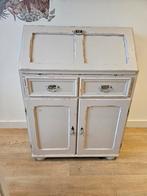 Lichtroze Brochante Secretaire, Ophalen, Gebruikt, Met deur(en), 50 tot 100 cm