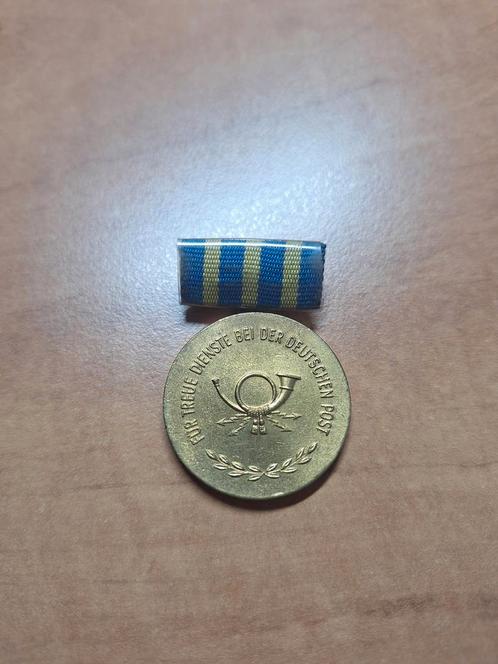 DDR NVA Medaille “Für treue Dienste bei der Deutschen Post”, Postzegels en Munten, Penningen en Medailles, Overige materialen