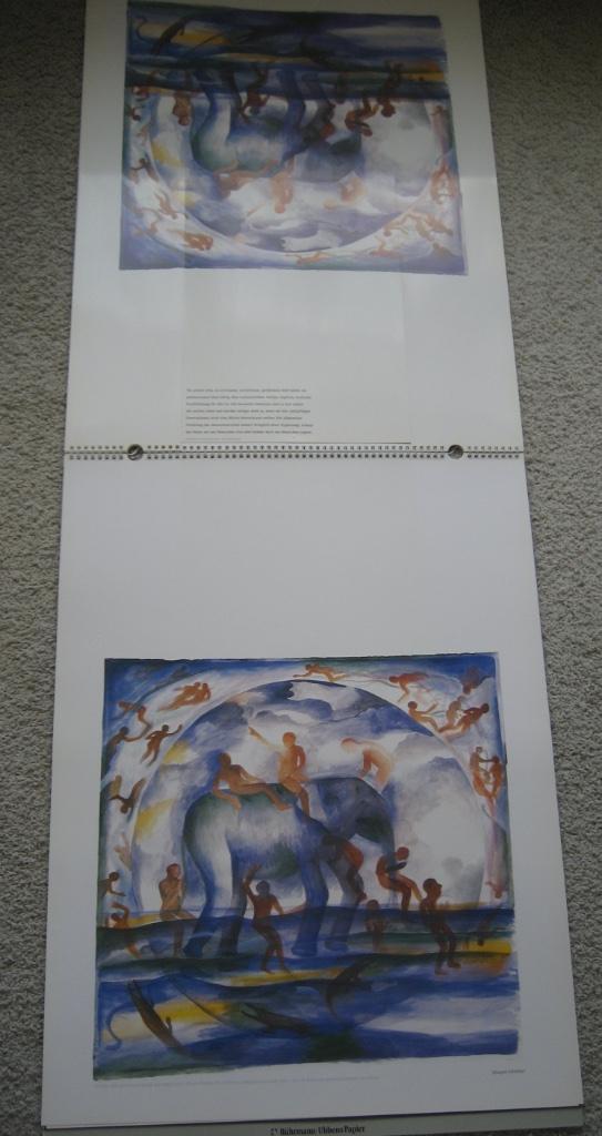 Unieke Zanders kalenders, Diversen, Kalenders, Zo goed als nieuw, Maandkalender, Ophalen
