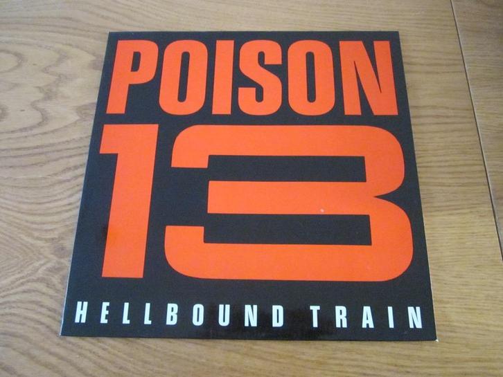 Poison 13 - Hellbound Train 1985 Music Action Frankrijk LP, Cd's en Dvd's, Vinyl | Rock, Gebruikt, Alternative, 12 inch, Ophalen