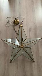Grote glazen kerstster lamp Sissy-Boy met goud. 70x70x30 cm, Ophalen, Zo goed als nieuw, Glas, Minder dan 50 cm
