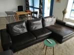 Leren bank, Huis en Inrichting, Banken | Bankstellen, Ophalen, 250 tot 300 cm, 100 tot 125 cm, Hoekbank