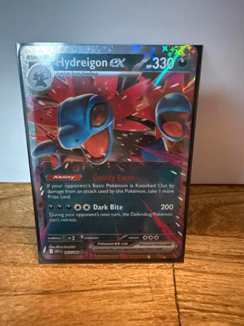 Hydreigon EX Pokémonkaart - Foil, Hobby en Vrije tijd, Verzamelkaartspellen | Pokémon, Zo goed als nieuw, Losse kaart, Foil, Ophalen of Verzenden