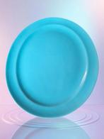 Vintage jaren 30 turquoise schaal England Twintone Poole, Ophalen of Verzenden