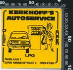 Sticker: Kerkhofs Autoservice - Eindhoven, Ophalen of Verzenden