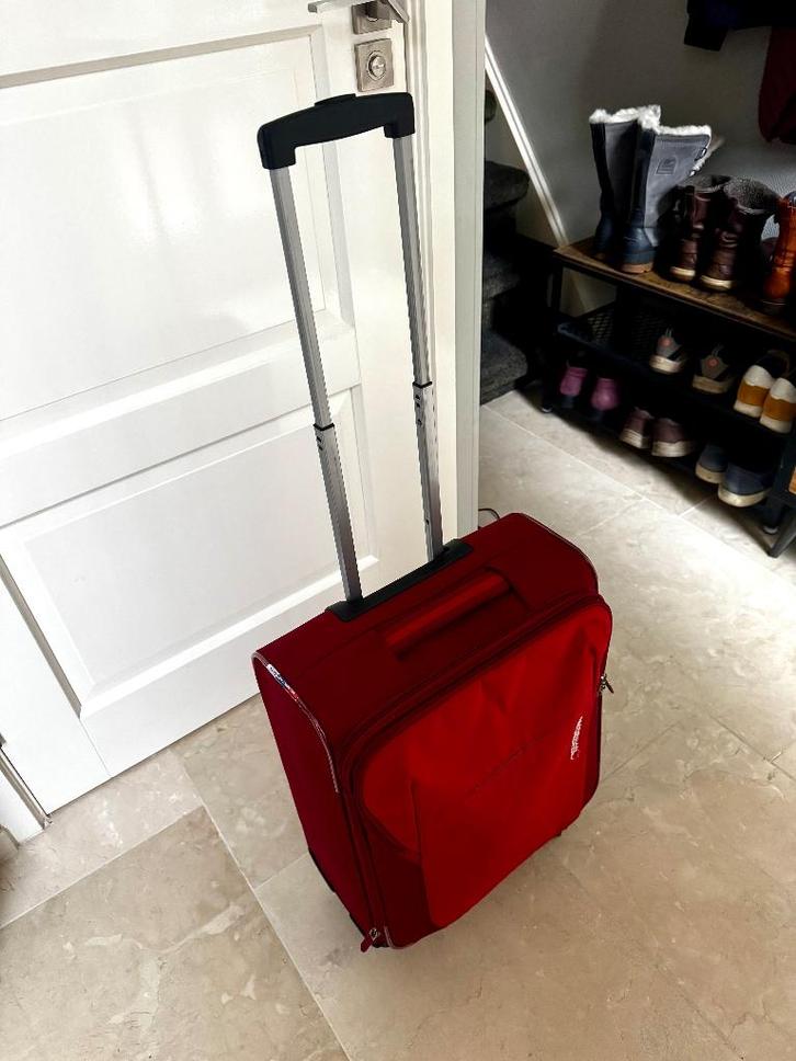 koffers, Sieraden, Tassen en Uiterlijk, Koffers, Gebruikt, Overige materialen, 50 tot 60 cm, 35 tot 45 cm, Uitschuifbare handgreep