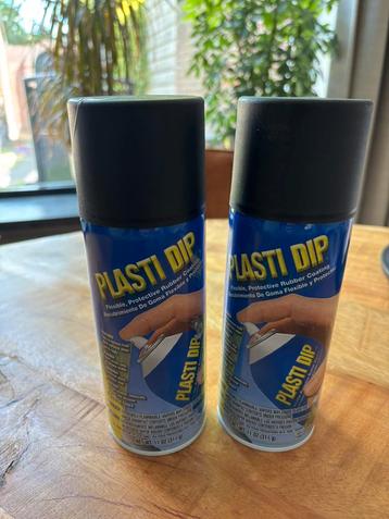  2x Originele en Ongeopende Plasti Dip Blikken (Zwart Matt) beschikbaar voor biedingen