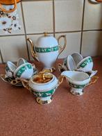 Mokka servies met engeltjes, Antiek en Kunst, Antiek | Servies compleet, Ophalen of Verzenden