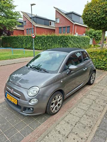 Fiat 500 0.8 Cabrio 2013 Grijs | Nw APK | 141509 km beschikbaar voor biedingen