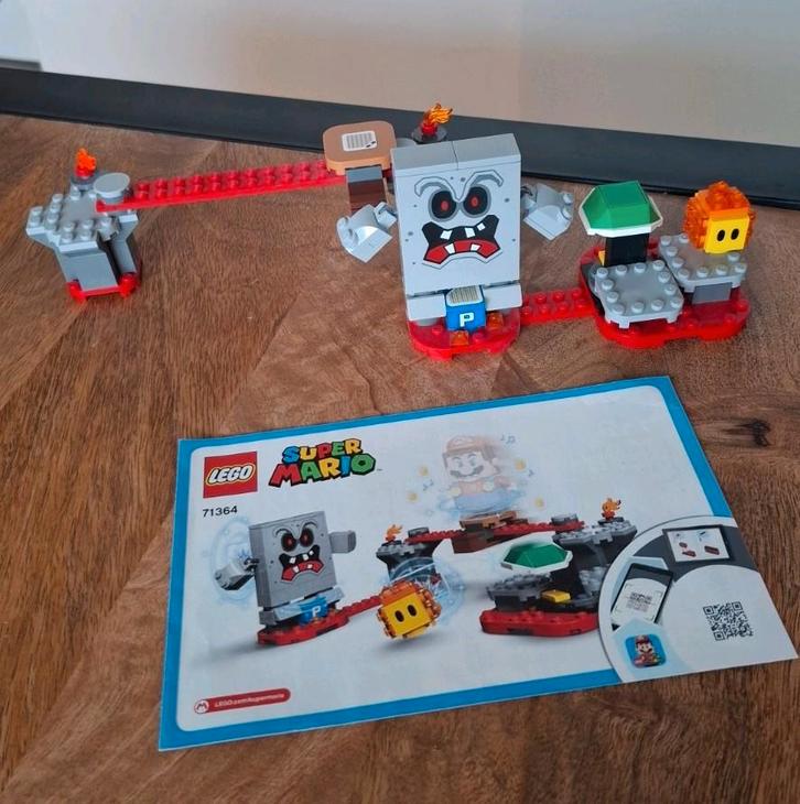 LEGO 71364 Super Mario uitbreidingsset - Whomps lavafort, Kinderen en Baby's, Speelgoed | Duplo en Lego, Zo goed als nieuw, Ophalen