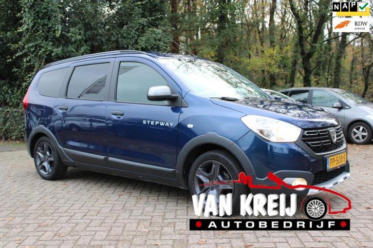 Dacia Lodgy 1.2 TCe Série Limitée Stepway 5p., Trekhaak, N, Auto's, Dacia, Particulier, Te koop, Lodgy, ABS, Airbags, Airconditioning